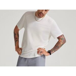 Allbirds Natural Merino Wool Blend DriFit Run Short Sleeve Tee Men's XL